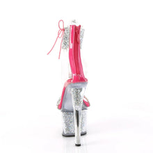 Load image into Gallery viewer, Tacones Pleaser SKY-327RSI Plata H. Rosa

