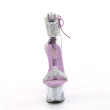 Load image into Gallery viewer, Tacones Pleaser SKY-327RSI Plata Lavanda
