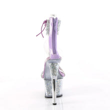 Load image into Gallery viewer, Tacones Pleaser SKY-327RSI Plata Lavanda
