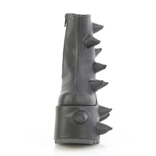 Carregar imagem no visualizador da galeria, Botines Demonia SLAY-77 Negro Piel vegana
