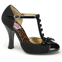 Load image into Gallery viewer, Tacones Pin Up Couture SMITTEN-10 Negro M. Suede

