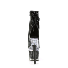Carregar imagem no visualizador da galeria, Tacones Pleaser SPECTATOR-1018 Negro Charol Transparente
