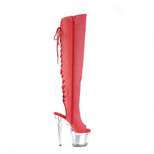 Load image into Gallery viewer, Tacones Pleaser SPECTATOR-3019 Rojo Piel Sintética
