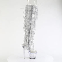 Load image into Gallery viewer, Tacones Pleaser SPECTATOR-3019C-RSF Transparente Plata
