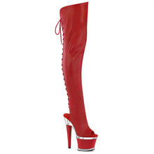 Load image into Gallery viewer, Tacones Pleaser SPECTATOR-3030 Rojo Piel Sintética
