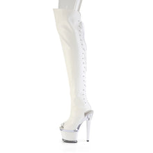 Carregar imagem no visualizador da galeria, Tacones Pleaser SPECTATOR-3030 Blanco Piel Sintética
