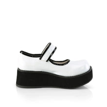 Load image into Gallery viewer, Zapatos con plataforma Demonia SPRITE-01 Blanco Holo Pat
