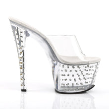 Cargar imagen en el visor de la galería, Tacones Pleaser STARDUST-701 Transparente
