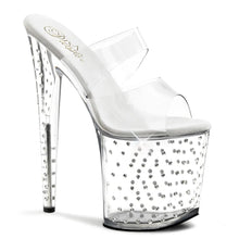 Cargar imagen en el visor de la galería, Tacones Pleaser STARDUST-802 Transparente
