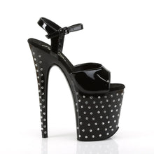 Cargar imagen en el visor de la galería, Tacones Pleaser STARDUST-809 Negro Charol
