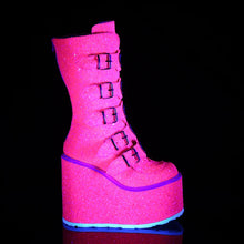 Load image into Gallery viewer, Botas Demonia SWING-230G Rosa Glitter
