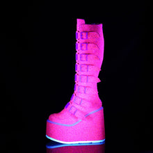 Load image into Gallery viewer, Botas Demonia SWING-815UV Rosa Glitter
