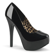 Load image into Gallery viewer, Tacones Bordello TEEZE-06 Negro Charol
