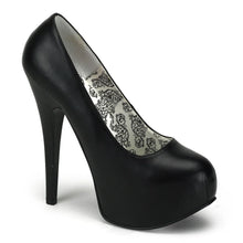 Load image into Gallery viewer, Tacones Bordello TEEZE-06 Negro Pu
