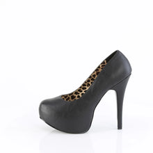 Load image into Gallery viewer, Tacones Pleaser Pink Label TEEZE-06W Negro Piel Sintética
