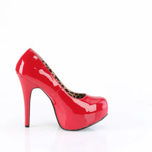 Load image into Gallery viewer, Tacones Pleaser Pink Label TEEZE-06W Rojo Charol
