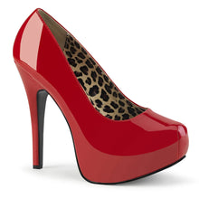 Load image into Gallery viewer, Tacones Pleaser Pink Label TEEZE-06W Rojo Charol
