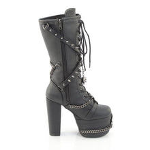 Carregar imagem no visualizador da galeria, Botas Demonia TORMENT-156 - Pele vegan preta
