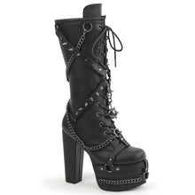 Carregar imagem no visualizador da galeria, Botas Demonia TORMENT-156 - Pele vegan preta
