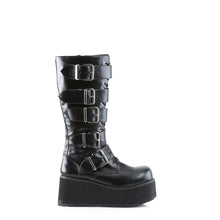 Load image into Gallery viewer, Zapatos con plataforma Demonia TRASHVILLE-518 Negro Piel vegana
