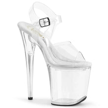 Load image into Gallery viewer, Tacones Pleaser TREASURE-808FLA Transparente
