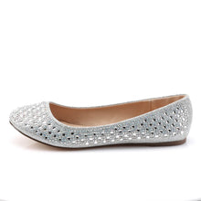 Cargar imagen en el visor de la galería, Tacones Fabulicious TREAT-06 Plata Purpurina Fabric
