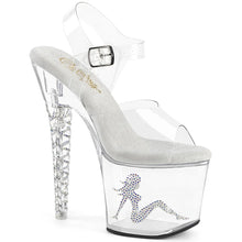 Load image into Gallery viewer, Tacones Pleaser UNICORN-708TGRS Transparente
