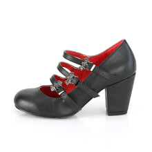 Load image into Gallery viewer, Zapatos con plataforma Demonia VIVIKA-38 Negro Piel vegana
