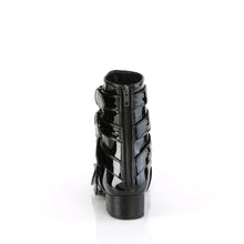 Load image into Gallery viewer, Zapatos con plataforma Demonia WARLOCK-70 Negro Pat
