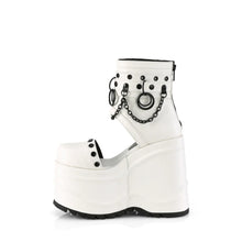 Load image into Gallery viewer, Sandalias Demonia WAVE-22 Blanco Piel vegana
