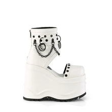 Load image into Gallery viewer, Sandalias Demonia WAVE-22 Blanco Piel vegana
