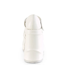 Load image into Gallery viewer, Zapatos con plataforma Demonia WAVE-32 Blanco Piel vegana
