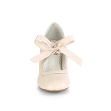 Load image into Gallery viewer, Tacones Pin Up Couture WIGGLE-32 Beige Piel Sintética
