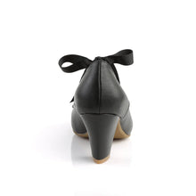 Load image into Gallery viewer, Tacones Pin Up Couture WIGGLE-32 Negro Piel Sintética
