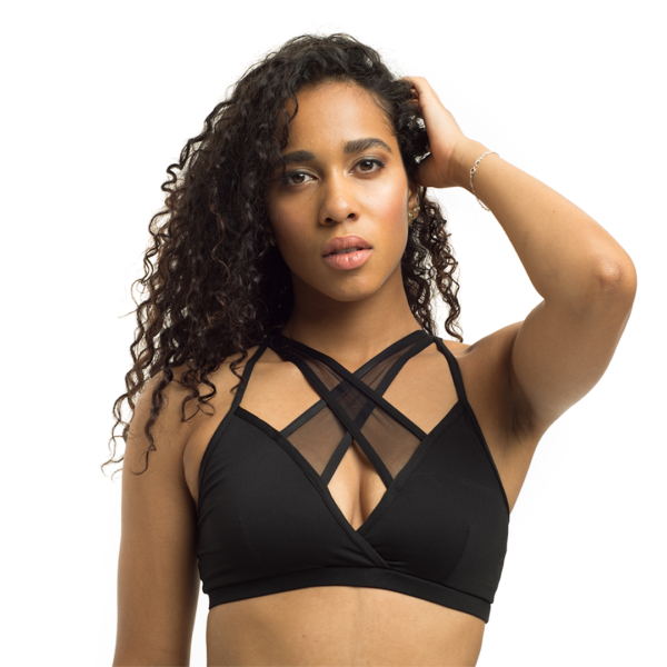 X Front Top Negro Poledancerka