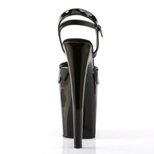 Cargar imagen en el visor de la galería, Tacones Pleaser XTREME-809 Negro Charol
