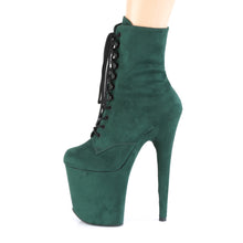 Carregar imagem no visualizador da galeria, Botas de Pole Dance PLEASER FLAMINGO 1020FS - VERDE 
