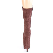 Cargar imagen en el visor de la galería, Botas Pole Dance PLEASER FLAMINGO - FLAM1050FS - GAMUZA MARRÓN
