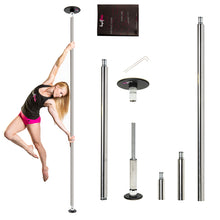 Lade das Bild in den Galerie-Viewer, Barra Pole Dance LUPIT POLE CLASSIC G2 CHROME - STOCK 24/48 HRS
